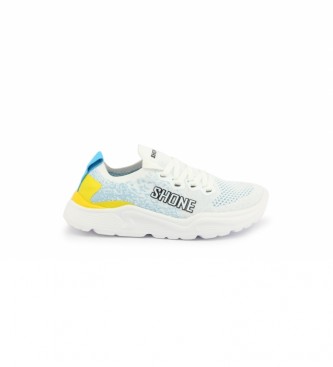 Shone Sapatos 155-001 branco, azul