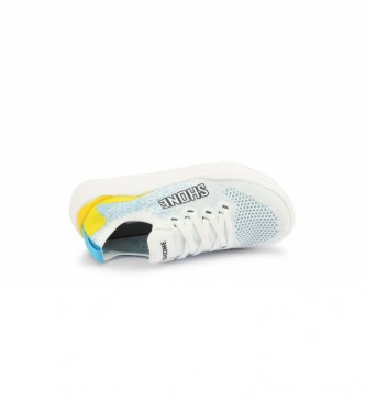 Shone Sapatos 155-001 branco, azul