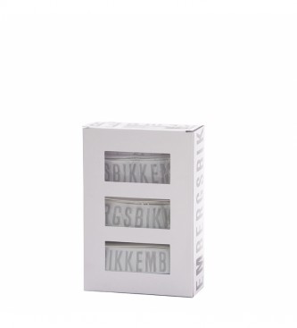 Bikkembergs Pack of 3 Briefs VBKT04285 white, black, navy