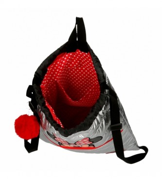 Joumma Bags Backpack Saco My Pretty Bow grey -34x46x0,5cm