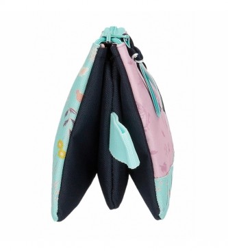 Joumma Bags Frozen Arandelle is Home Blauw etui met drie compartimenten -22x12x5cm