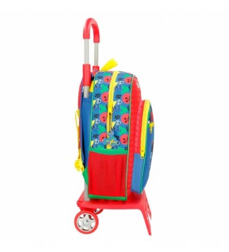 Joumma Bags Shape Shifter School Backpack with Trolley blue -27x38x11cm