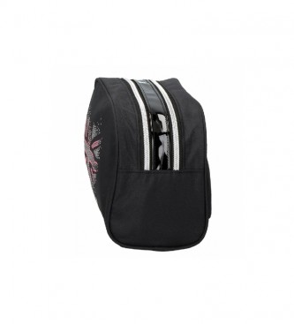 Pepe Jeans Toilet Bag Two Compartments Adaptable black -26x16x12cm