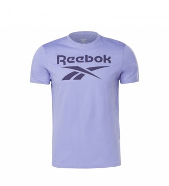 Reebok Série Gráfica Camiseta Reebok Empilhada roxa 