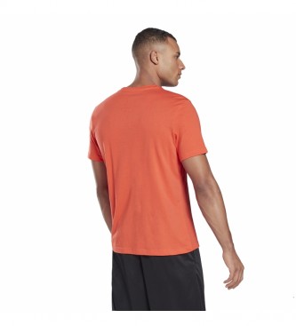 Reebok Camiseta Graphic Series Linear Logo naranja