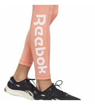 Reebok Leggings Linear Logo rosa 
