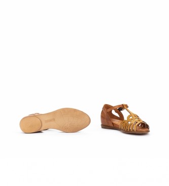 Pikolinos Sandálias de Couro Talavera W3D Mustard Leather