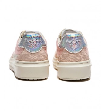 Pepe Jeans Sneakers Abbey Shade Face rosa