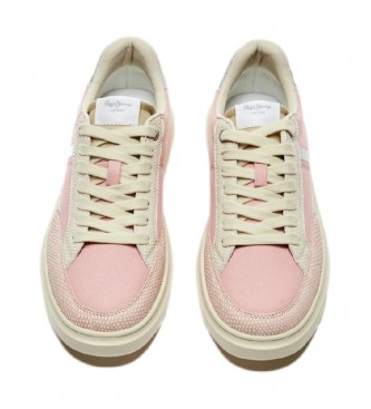 Pepe Jeans Chaussures Abbey Shade Face rose