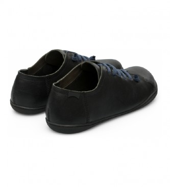 CAMPER Peu Cami black leather shoes