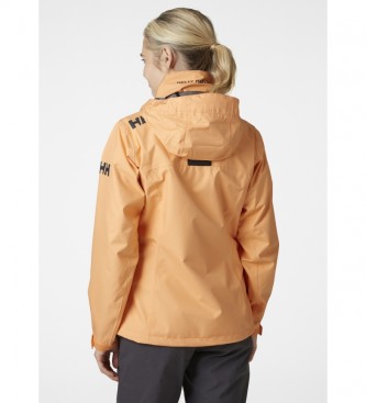 Helly Hansen W Crew Hooded Jacket orange / Helly tech / DWR / Polartec /