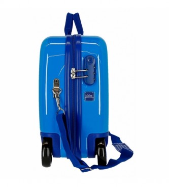 Joumma Bags Valise pour enfants 2 roues multidirectionnelles Star Wars bleu orage -38x50x20cm-.