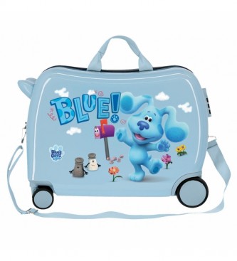 Joumma Bags Blue's Clues og du glad bl kuffert -38x50x20cm