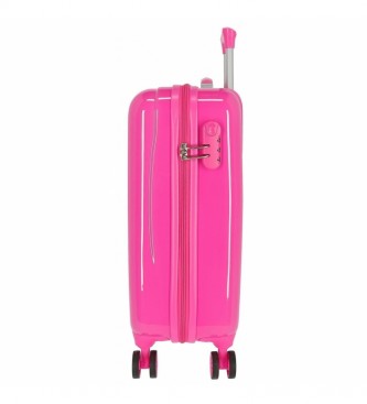 Joumma Bags Cabinekoffer Minnie Around the World Paris fuchsia -38x55x20cm