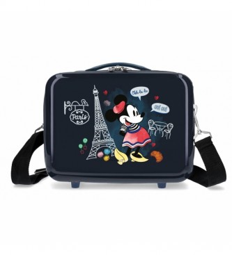 Joumma Bags ABS Minnie Paris Borsa da toilette marina adattabile -29x21x15cm-