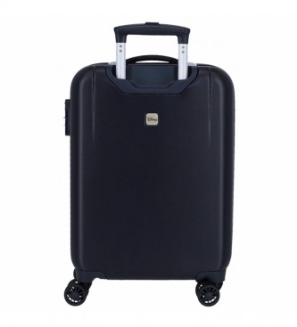 Disney Cabin Suitcase Mickey Denim rigide navy -38x55x20cm