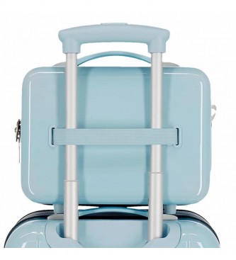 Joumma Bags Movom Good Vibes ABS Toilet Bag Adaptable light blue -29x21x15cm