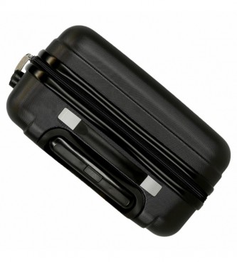Joumma Bags Star Wars Badges Het Periodiek Systeem zwart harde kofferset -38x55x20xm