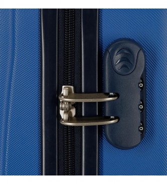 Joumma Bags Star Wars Legend Silver Cabin Suitcase rigid blue -38x55x20cm