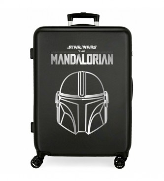 Joumma Bags Medium Suitcase Star Wars Legend Silver Black rgido -48x68x26cm