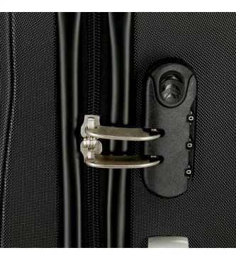 Joumma Bags Medium Suitcase Star Wars Droids BB8 preto rgido -48x68x26cm