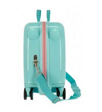 Joumma Bags Frozen koffer Volg je dromen turkoois -38x50x20cm