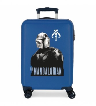 Joumma Bags Valise cabine Star Wars The Mandalorian bleu rigide -38x55x20cm