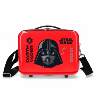 Joumma Bags Borsa da toilette adattabile Star Wars Darth Vader in ABS rosso -29x21x15cm-
