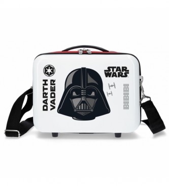 Joumma Bags Star Wars Darth Vaider ABS straniščna torba Prilagodljiva bela -29x21x15cm