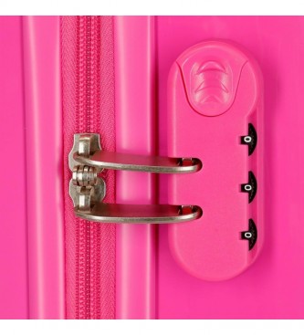 Disney Minnie rose Super Helpers valise cabine rigide -38x55x20cm