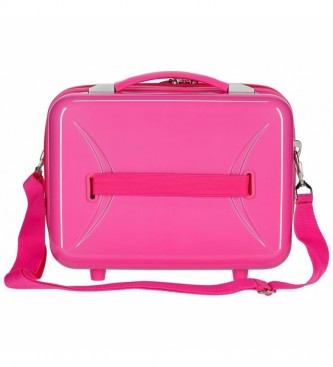 Joumma Bags Toilet bag ABS Minnie Super helpers adaptable pink -29x21x15cm