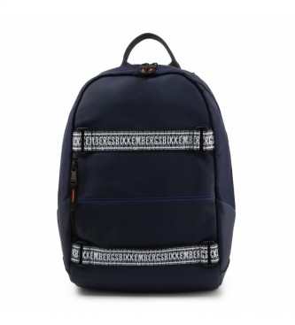 Bikkembergs Men's backpack E4APME3A0045 blue 33x43x13.5cm