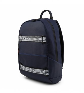 Bikkembergs Men's backpack E4APME3A0045 blue 33x43x13.5cm