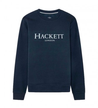 HACKETT Sweatshirt Logo London Crew navy