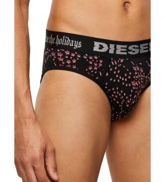 Diesel Slips Umbr-Andre estrellas negro, rosa