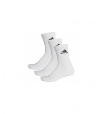 adidas Pack of 3 socks CUSH CRW 3PP white