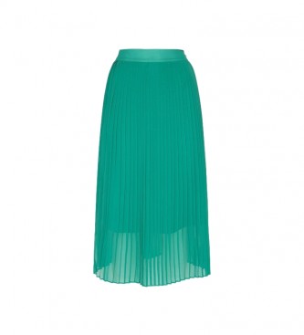 Pepe Jeans Lois Pleated Skirt green