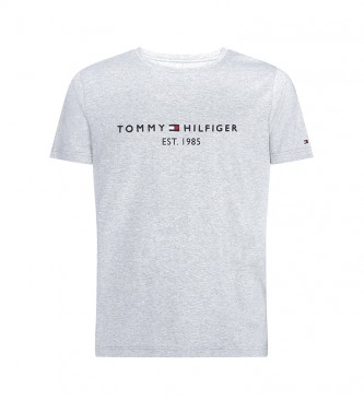 Tommy Hilfiger Koszulka z logo Core w kolorze szarym