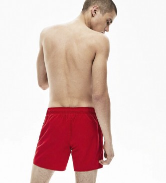 Lacoste Red Short Swimsuit