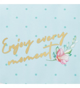 Movom Enjoy Every Moment blauw etui -23x9x9cm