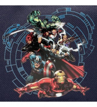 Joumma Bags Backpack with Wheels Avengers Team 2R navy -34x44x21cm