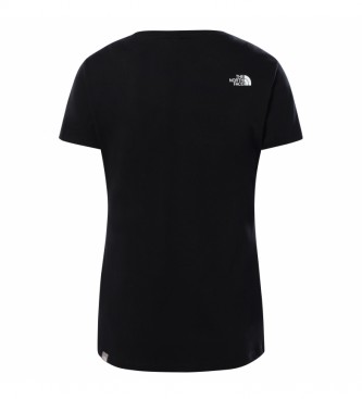 The North Face Simples Algumas camisetas pretas 