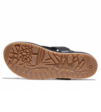 Timberland Lederen sandalen Malibu Waves zwart
