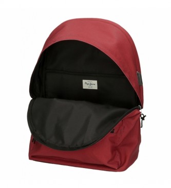 Pepe Jeans Backpack 6332428 red -31x44x17.5cm
