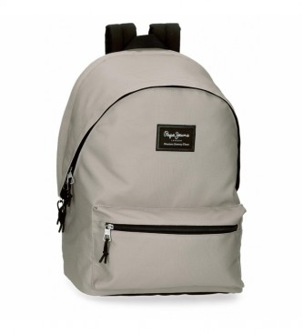 Pepe Jeans Backpack 63324A1 grey -31x44x17.5cm