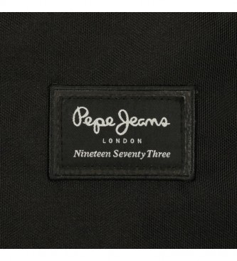 Pepe Jeans Caixa de lpis de trs compartimentos 6334321 preto - 22x12x5cm - - -