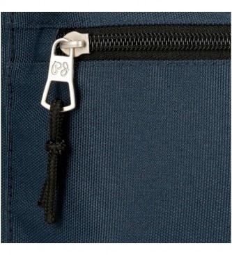 Pepe Jeans Caixa de lpis de trs compartimentos 6334326 azul marinho - 22x12x5cm - - - Azul - Azul - Azul