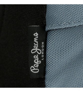 Pepe Jeans Caixa de lpis de trs compartimentos 6334327 azul - 22x12x5cm - - Azul - 22x12x5cm - Azul