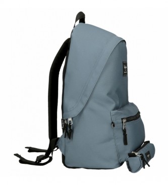 Pepe Jeans Backpack with pouch 6339227 blue - 31x44x15cm