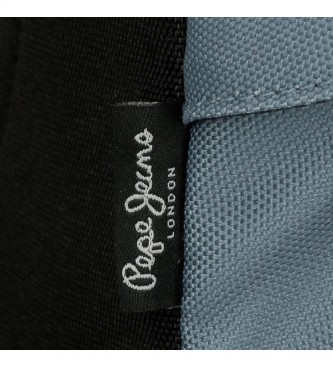 Pepe Jeans Sac  dos avec pochette 6339227 bleu - 31x44x15cm